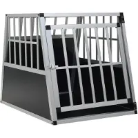 vidaXL Hundetransportbox mit Einzeltür 65 x 91 x 69,5 cm