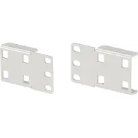 EFB Elektronik PDU-Halter 2-fach, Set 2 Stück, RAL9005 für Schrankserie PRO