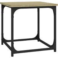 vidaXL Beistelltisch Sonoma-Eiche 40x40x40 cm Holzwerkstoff