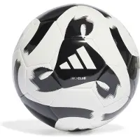 Adidas HT2430 Tiro CLB Unisex Recreationsfußball für Erwachsene, weiß/schwarz, Größe 5
