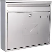 Rottner Briefkasten »Teramo« silber, 36x32x8 cm