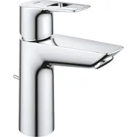GROHE Waschtisch-Einhebelmischer BauLoop 1/2", M, m Abl a KS, Mittelstel. ka, ch