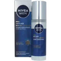 Nivea Men Hyaluron Anti-Age Hydro Facial – Erfrischendes Gel für die Haut – 50 ml