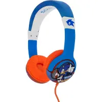 OTL TECHNOLOGIES SEGA Sonic the Hedgehog Kids, Kabelgebunden, Gaming, 20 - 20000 Hz, 88 g, Kopfhörer, Mehrfarbig