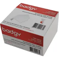 Evolis Badgy Paper Blank Cards White