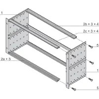 NVent 24564-432, Baugruppenträger, Aluminium, Aluminium, 1 Stück(e)