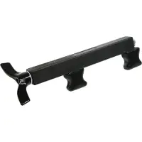 Dresco gabelbefestigung Duo 18 cm Stahl schwarz