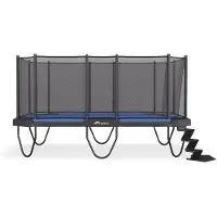 Akrobat Rechteckige trampolin XCITYX 520x365 cm mit Sicherheitsnetz
