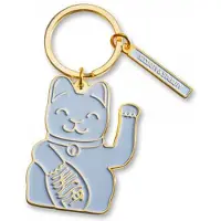 Donkey Products Donkey Maneki Neko Keyring - Grau