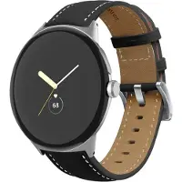 Cover-Discount Google Pixel Watch - Lederarmband schwarz