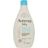 Aveeno DE) Baby Pyn do mycia wosów i ciaa, 400 ml (PRODUKT Z NIEMIEC