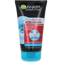 Garnier - Pure Active 3-in-1 Aktivkohle-Reiniger gegen Mitesser 150 ml