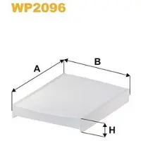 WIX FILTERS Filter, Innenraumluft WP2096
