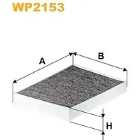 WIX FILTERS Filter, Innenraumluft WP2153