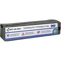 FIRST AID ONLY 3 in 1 KFZ Verbandtasche mit Warndreieck und Warnwesten St