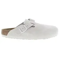 Birkenstock BOSTON SUEDE LEATHER Weiß