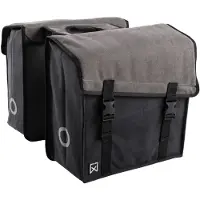 Willex Doppelte Gepäckträgertasche Canvas | Größe 40 L