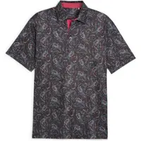 Puma Herren Polo Cloudspun Paisley Polo