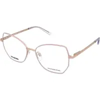 Moschino Sehhilfe - - MOL625 - Edelstahl - Lila und Kupfer - Steg 16 mm