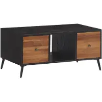 vidaXL Couchtisch 90x50x41 cm Recyceltes Massivholz Teak