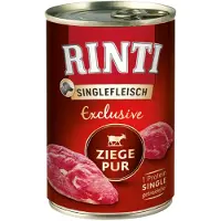 Rinti Singlefleisch Exclusive Ziege Pur 12x185 g