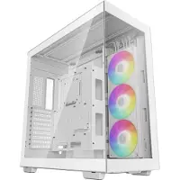 DeepCool CH780 WH, Tower, PC, Weiß, ATX, micro ATX, Mini-ATX, EATX, ABS, SPCC, Gehärtetes Glas, Gaming