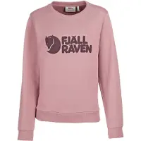 Fjällräven Pullover Logo Damen Dusty Rose Port-XL