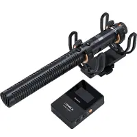 Comica 2.4G Super Cardioid Condenser Wireless Shotgun Microphone