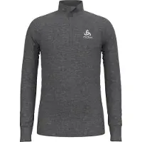 Odlo Unterhemd BL Top Turtle Neck LS Half Zip Active Steel Grey Melange Kinder-Größe 164