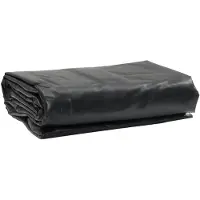 vidaXL Abdeckplane Schwarz 2,5x4,5 m 650 g/m²