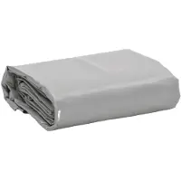 vidaXL Abdeckplane Grau 6x8 m 650 g/m²