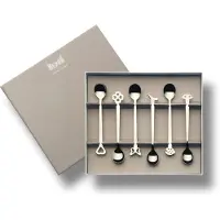Mepra Kaffelöffel Evento Silber (6-teilig)