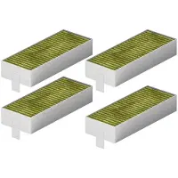 Alapure CleanAir Aktivkohlefilter geeignet für Constructa 17007505 / 17004796 / 17006669 / CZ9VRCR0