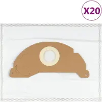 vidaXL Staubsaugerbeutel für Karcher A2004 20 Stk.