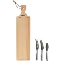 Boska Käse-Set Amigo Brown / Silver (4er Set)