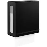 Blomus Papiertuchspender Nexio, Kosmetiktuchspender, Edelstahl, Black, 66312
