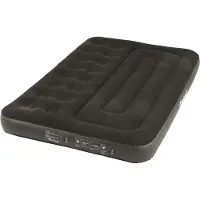Outwell Classic Double Zwei Kammer Luftmatratze 198 x 137 cm schwarz/grau