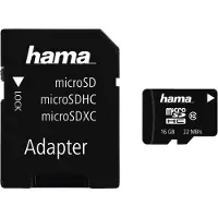 Hama Speicherkarte Micro SecureDigital High Capacity 16 GB