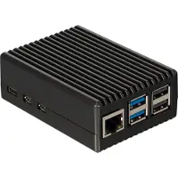 Raspberry Pi RB-AlucaseP5-08 SBC-Gehäuse Passend für Entwicklungskits Raspberry Pi inkl (RB-AlucaseP5-08)