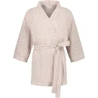 Yumeko Kimono Gewaschenes Leinen M Rosa - Eco, Bio & Fairtrade