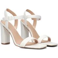 GUESS Damen Klassische Sandalen FL6ALI ELE03 WHITE Farbe: Weiß Größe: 41
