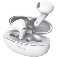 Trust Yavi, True Wireless Stereo (TWS), 20 - 20000 Hz, Anrufe/Musik, 36 g, Kopfhörer, Weiß