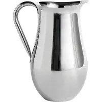 HAY Indian Steel Pitcher X-Large Rostfrei Stahl - , Metallisch, für Esszimmer, Metall