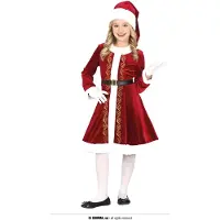 Guirca Weihnachtsmädchen Kinderkostüm