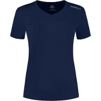 Rogelli Promo Short Sleeve T-shirt Blau M Frau