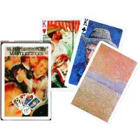 Piatnik Impressionist Masterpieces Speelkaarten - Single Deck