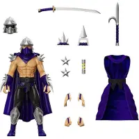 Super7 Teenage Mutant Ninja Turtles Ultimates Actionfigur Shredder (Silver Armor) 18 cm