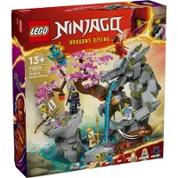 LEGO NINJAGO Drachenstein-Tempel Drachen-Spielzeug mit 6 Ninja-Figuren, großes Set zum Bauen, Spielen und Ausstellen, Geschenk zum Geburtstag für Jungs und Mädchen ab 13 Jahren 71819