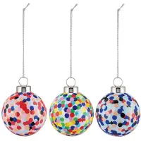 Alessi Weihnachtskugeln Proust Multi (Set von 3)