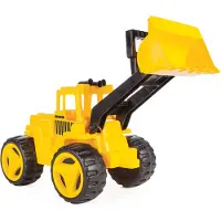 Pilsan spielzeugbagger 33 cm gelb/schwarz